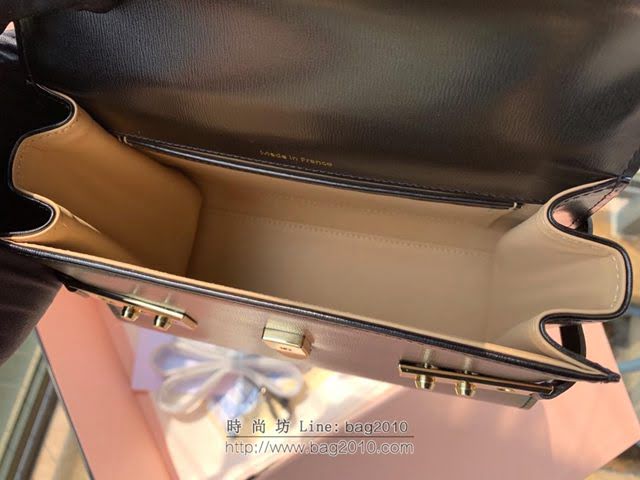 DELVAUX女包 比利時品牌 Tempete手袋 柔軟牛皮 德爾沃女手提包 Mini號手拎包 TP0020黑金  fcs1234